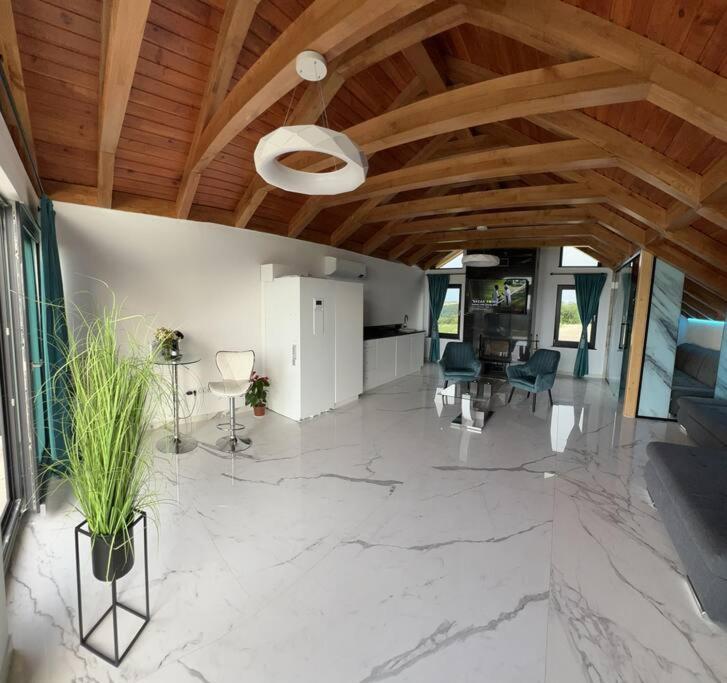 Casa Moderna In Sinteu - Intersectia Intre Modern Si Linistea Naturii Huta Voivozi Eksteriør billede
